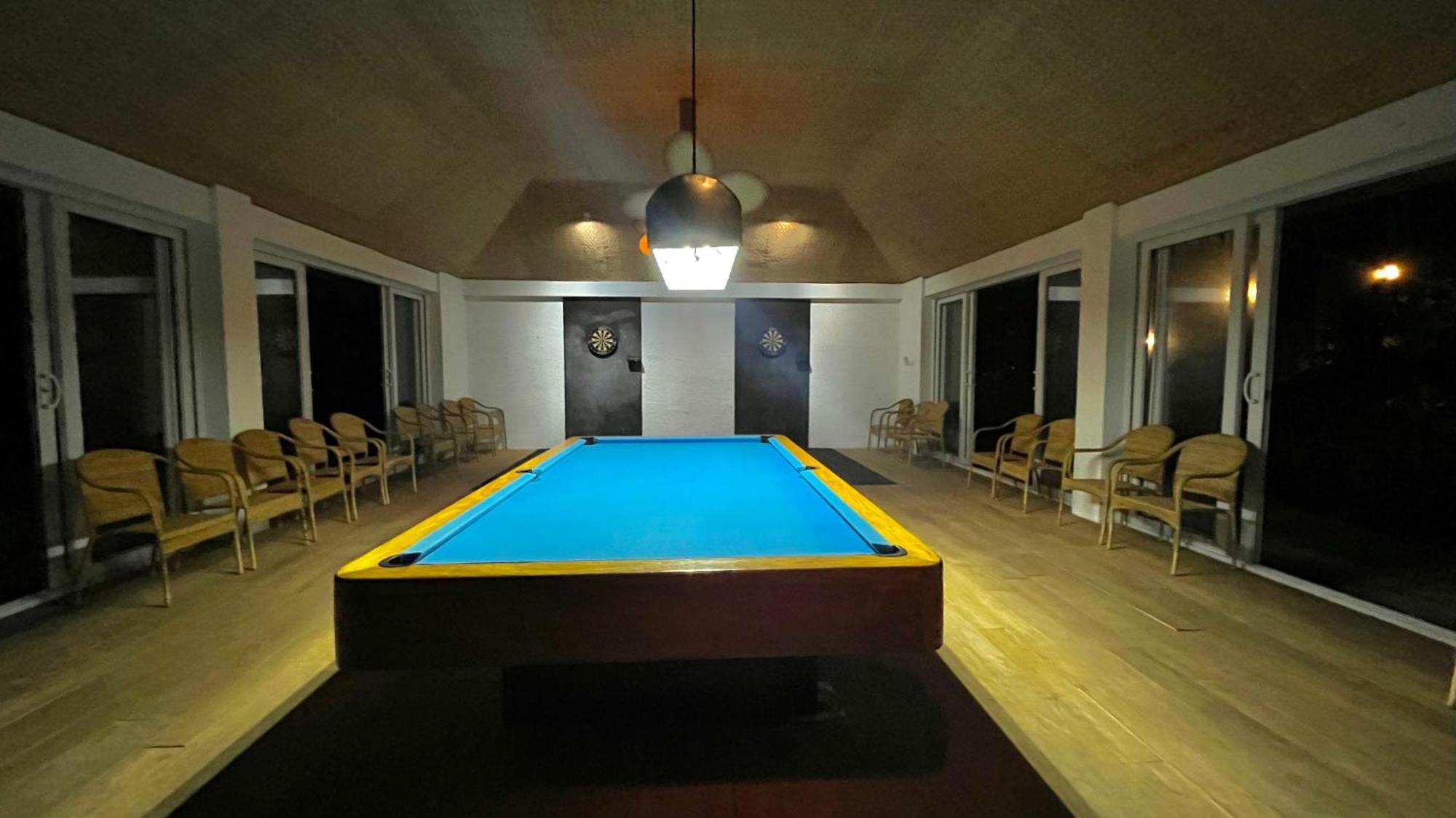 Coco Grove Beach Resort, Siquijor Island Экстерьер фото The pool table at the 2016 World Championships